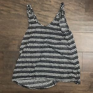 H&M Black & White Tank Top
